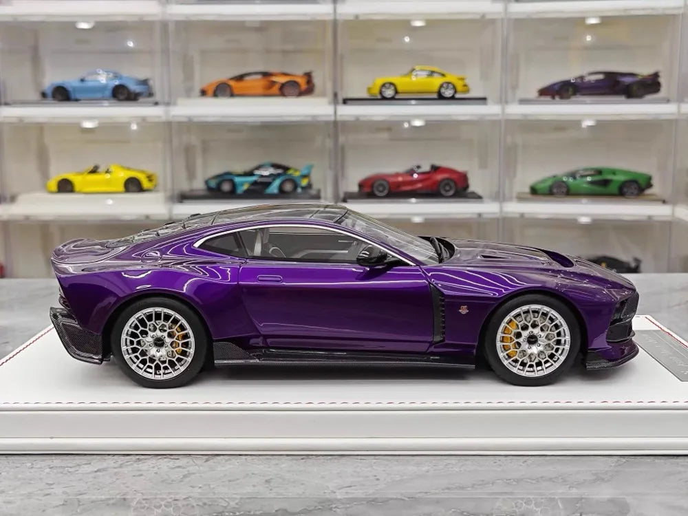 [Runner] 1:18 Aston Martin 2023 Valour Purple Model Car Resin