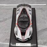 [Runner] 1:18 Ferrari 2018 FXX-K EVO Bianco Italia #22 Model Car Resin