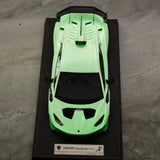 [Runner] 1:18 Lamborghini 2021 Huracan STO Novitec White Model Car Resin