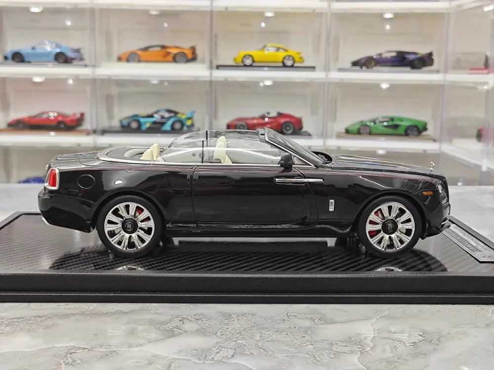 [SC Models] 1:18 Rolls-Royce 2016 Dawn Convertible Black Model Car Resin