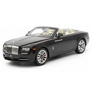 SC Models Rolls-Royce 2016 Dawn Convertible Black 1:18 – Collectible Resin Model