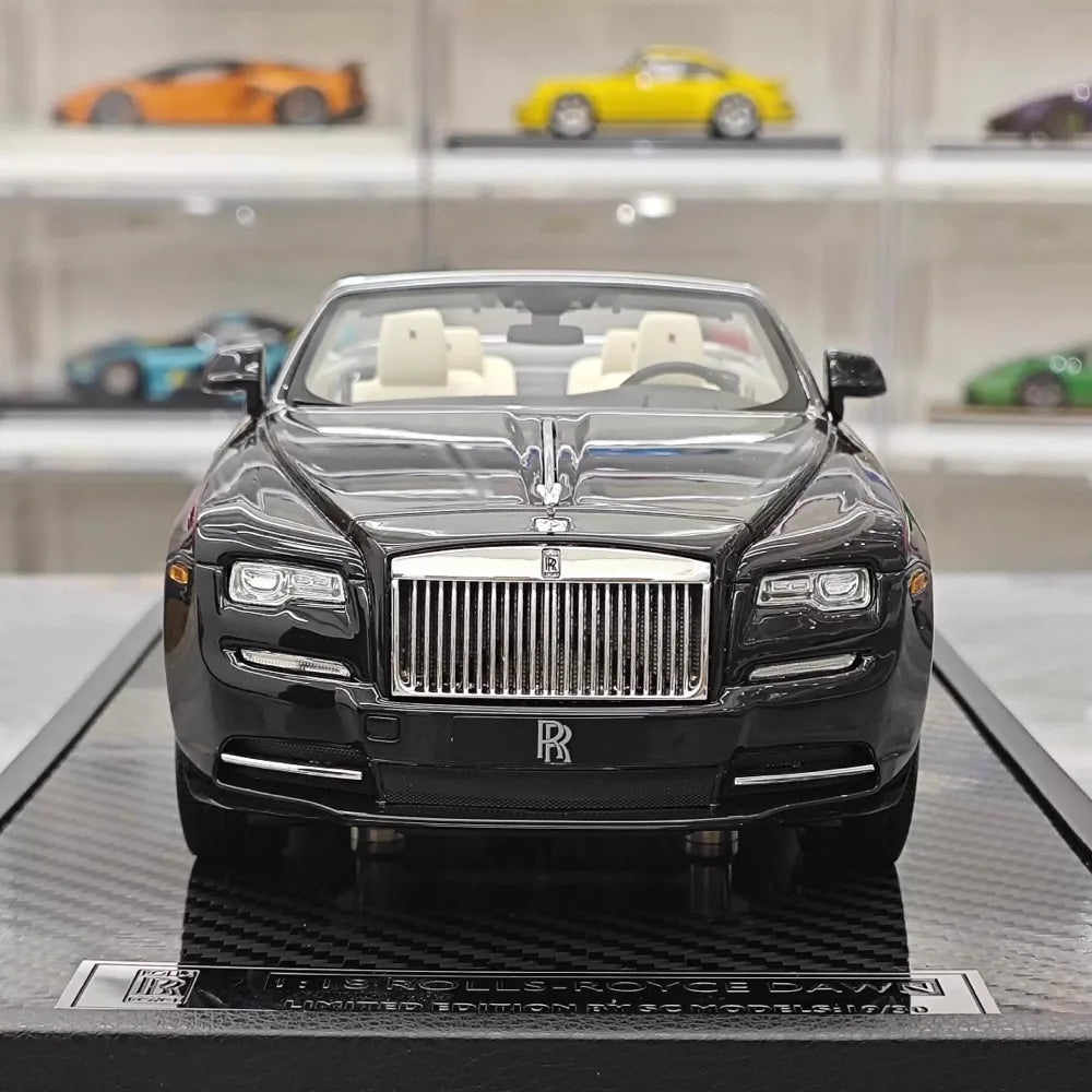 [SC Models] 1:18 Rolls-Royce 2016 Dawn Convertible Black Model Car Resin
