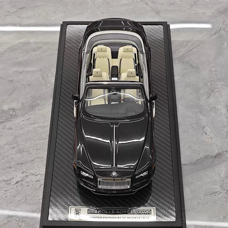 [SC Models] 1:18 Rolls-Royce 2016 Dawn Convertible Black Model Car Resin