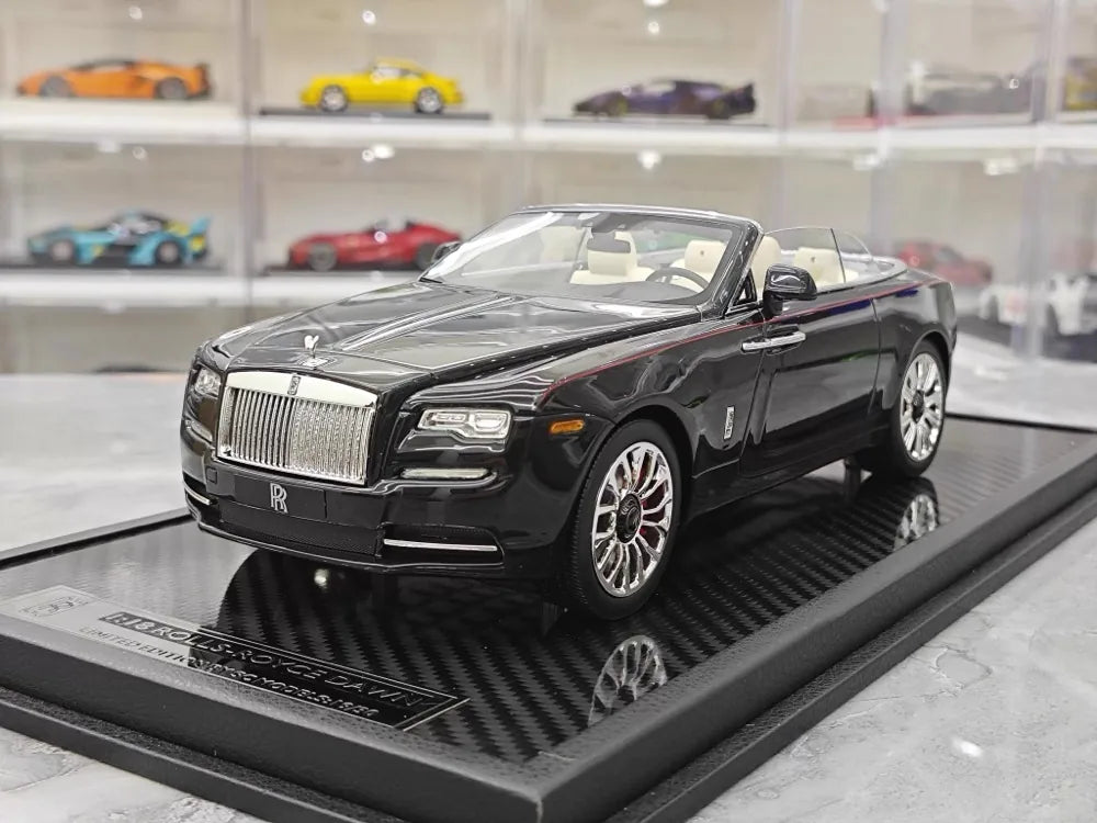 [SC Models] 1:18 Rolls-Royce 2016 Dawn Convertible Black Model Car Resin