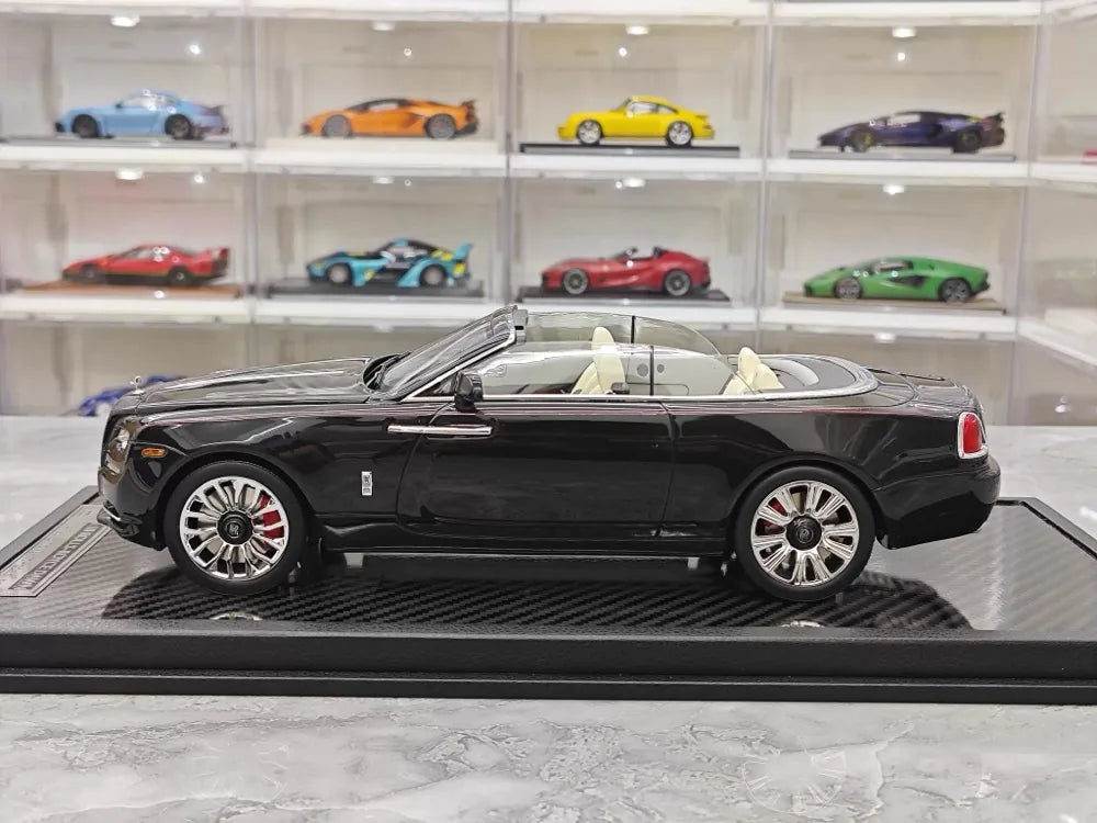 [SC Models] 1:18 Rolls-Royce 2016 Dawn Convertible Black Model Car Resin