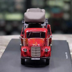 [Schuco] 1:43 Mercedes-Benz 1957 L350 Porsche 718 RS Model Car Resin