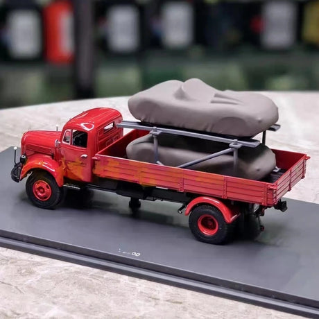 [Schuco] 1:43 Mercedes-Benz 1957 L350 Porsche 718 RS Model Car Resin