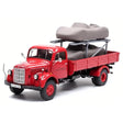 [Schuco] 1:43 Mercedes-Benz 1957 L350 Porsche 718 RS modellino di auto resina
