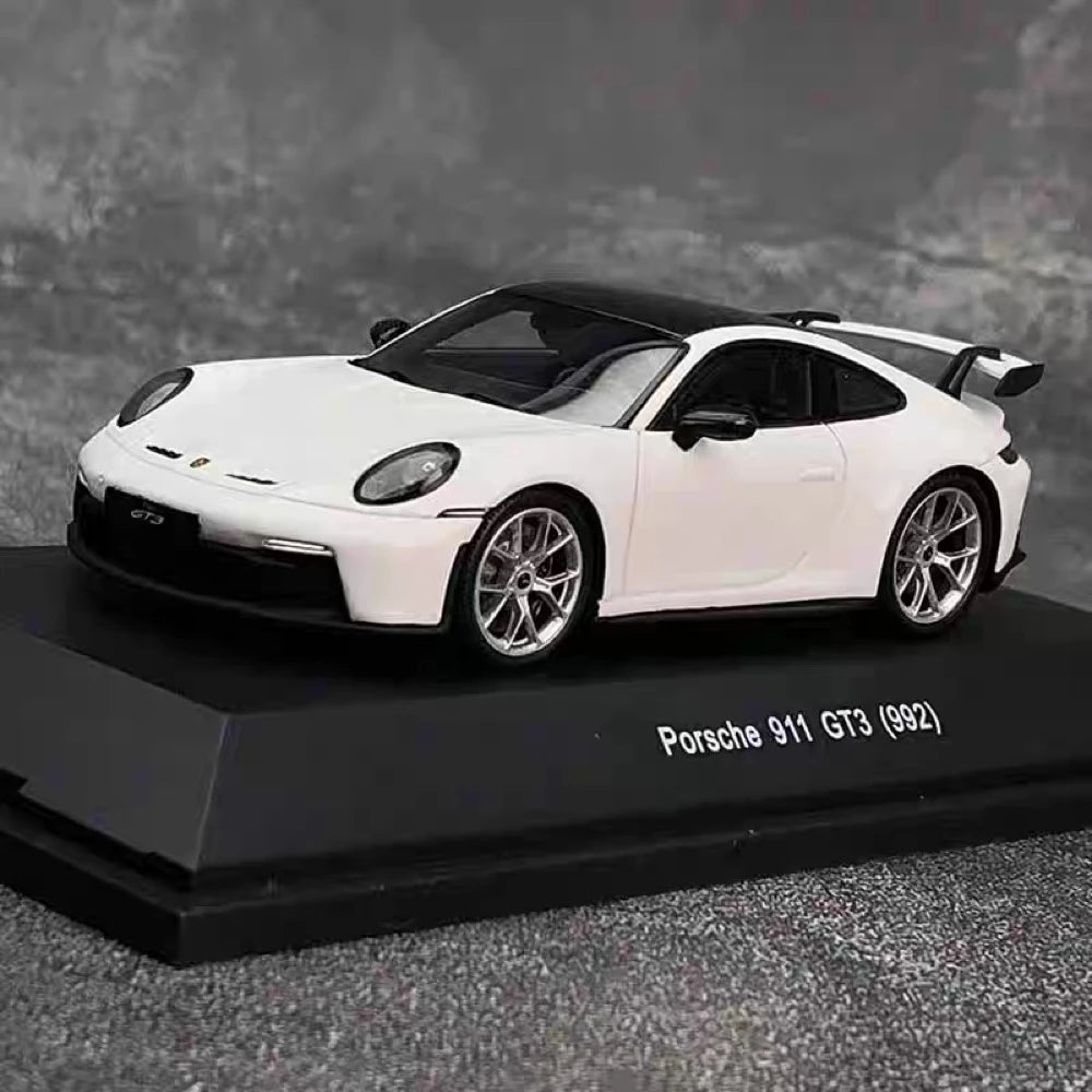 [Schuco] 1:43 Porsche 2021 911 992 GT3 White Model Car Resin