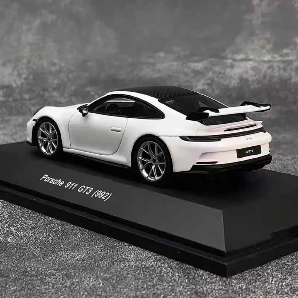 [Schuco] 1:43 Porsche 2021 911 992 GT3 White Model Car Resin