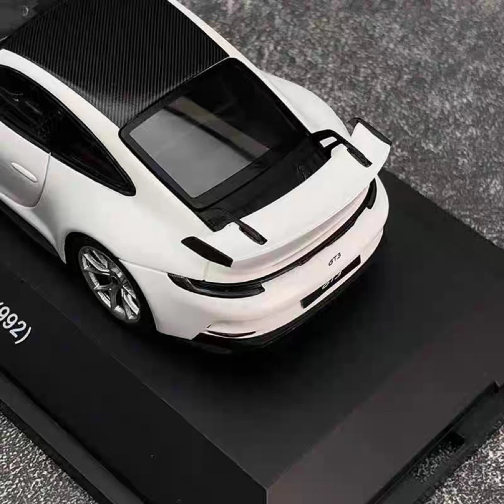 [Schuco] 1:43 Porsche 2021 911 992 GT3 White Model Car Resin