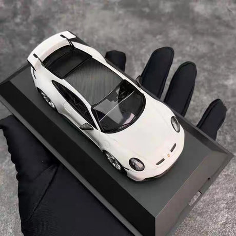 [Schuco] 1:43 Porsche 2021 911 992 GT3 White Model Car Resin