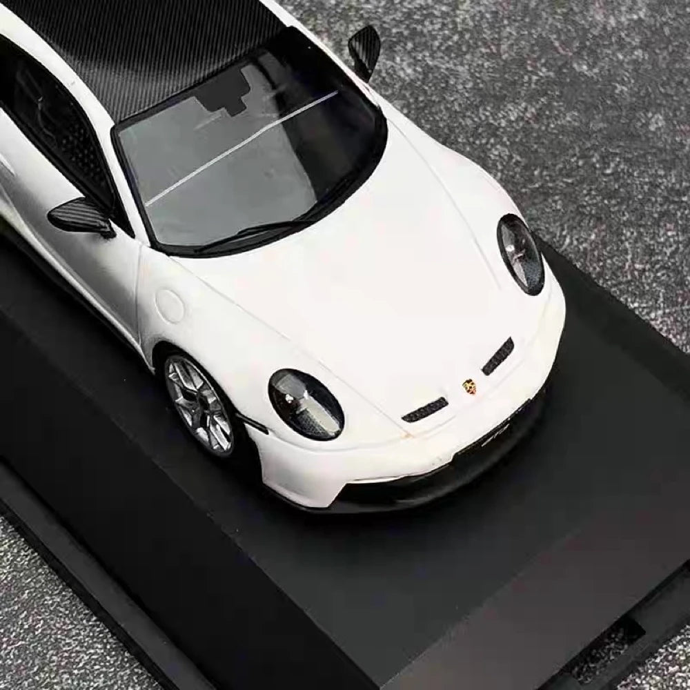 [Schuco] 1:43 Porsche 2021 911 992 GT3 White Model Car Resin