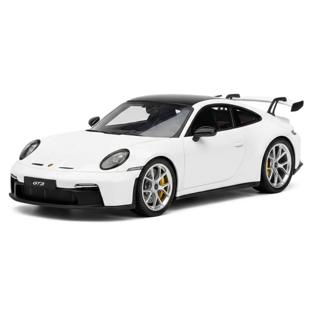 [Schuco] 1:43 Porsche 2021 911 992 GT3 White Model Car Resin