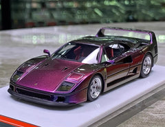 [SCM] 1:43 Ferrari 1987 F40 Ares Purple Gradient Model Car Die-Cast