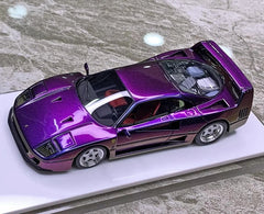 [SCM] 1:43 Ferrari 1987 F40 Ares Purple Gradient Model Car Die-Cast