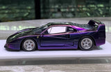 [SCM] 1:43 Ferrari 1987 F40 Ares Purple Gradient Model Car Die-Cast