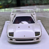 [SCM] 1:43 Ferrari 1987 F40 Ares White Model Car Die-Cast