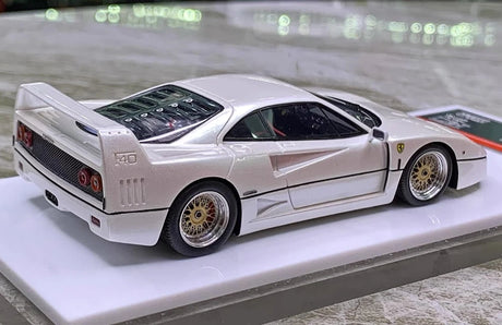 [SCM] 1:43 Ferrari 1987 F40 Ares White Model Car Die-Cast