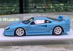 [SCM] 1:43 Ferrari 1987 F40 Ares bleu voiture miniature Die-Cast