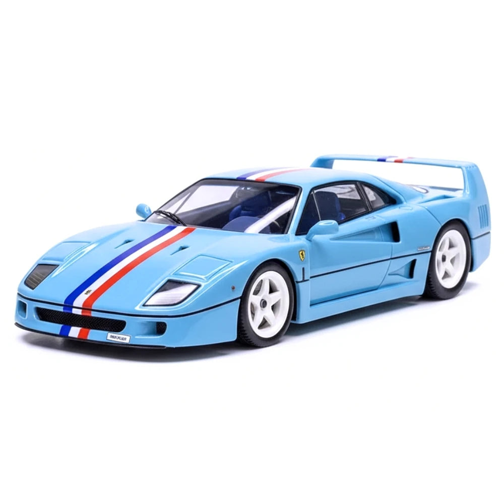 [SCM] 1:43 Ferrari 1987 F40 Ares bleu voiture miniature Die-Cast