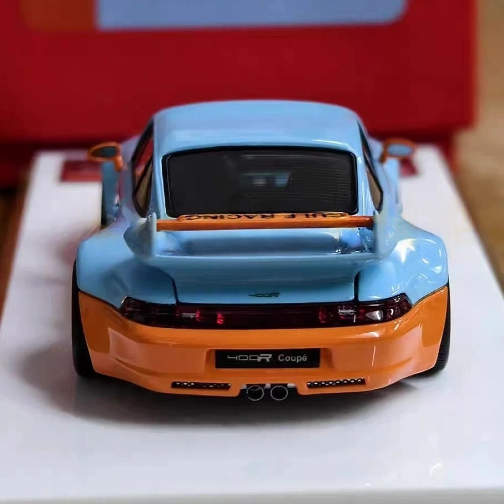 [SCM] 1:43 Porsche 2018 911 Gunther Werks 993 400R Gulf Model Car Resin
