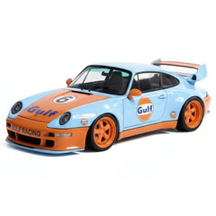 [SCM] 1:43 Porsche 2018 911 Gunther Werks 993 400R Gulf Model Car Resin