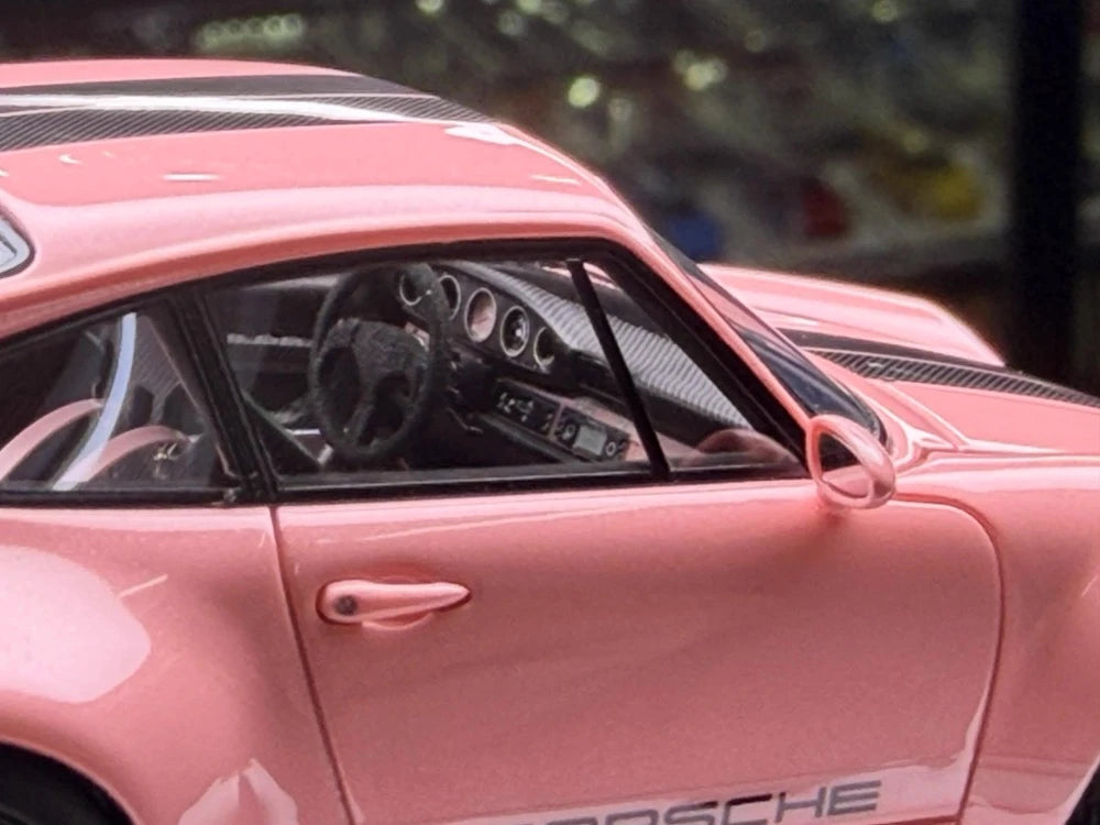 [SCM] 1:43 Porsche 2018 911 Gunther Werks 993 400R ピンク モデルカー レジン
