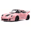 [SCM] 1:43 Porsche 2018 911 Gunther Werks 993 400R ピンク モデルカー レジン