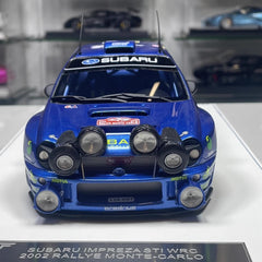 [SJF] 1:18 Subaru 2002 Impreza STI WRC #10 auto modello resina / Closed Body