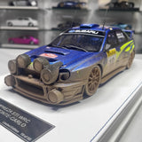 [SJF] 1:18 Subaru 2002 Impreza STI WRC #10 Dirty Car Model レジン / Closed Body