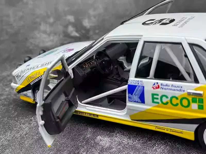 [Solidio] 1:18 Renault 1990 21 Turbo Rally auto #6 modellino di auto Die-Cast