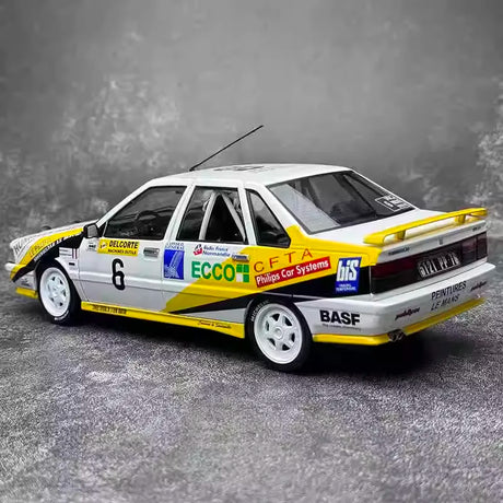 [Solidio] 1:18 Renault 1990 21 Turbo Rally Car #6 Model Car Die-Cast