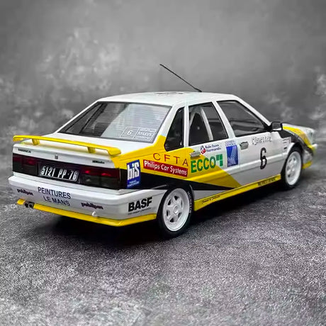 [Solidio] 1:18 Renault 1990 21 Turbo Rally Car #6 Model Car Die-Cast