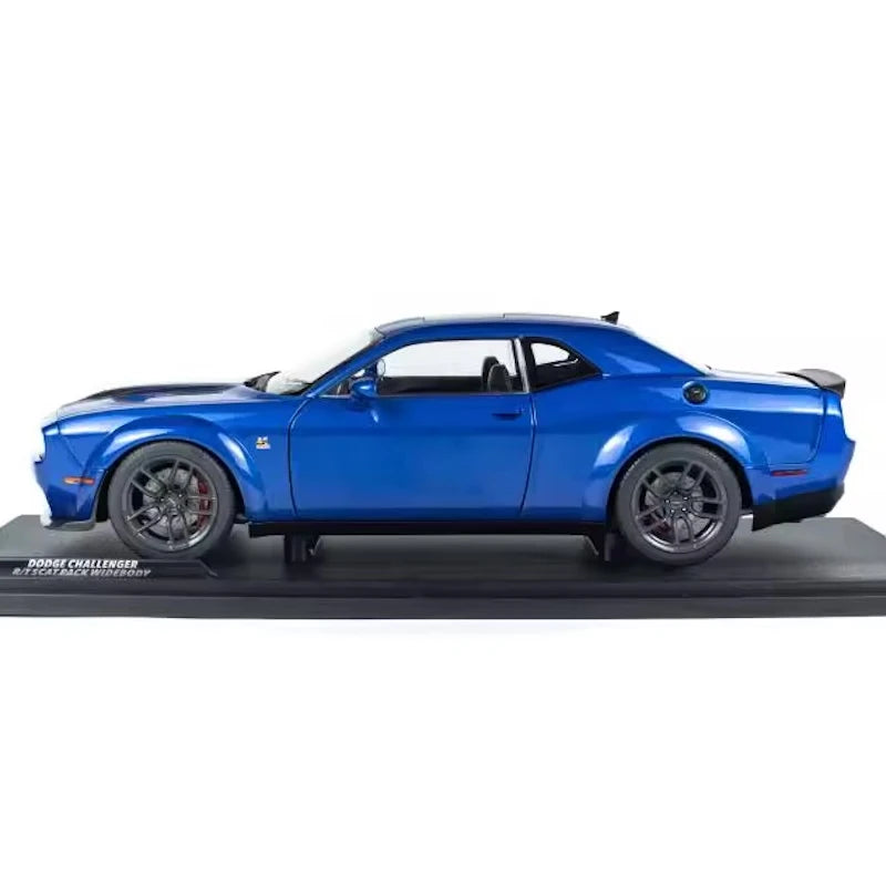 [Solido] 1:18 Dodge 2019 Challenger SRT Hellcat Blue Model Car Die-Cast
