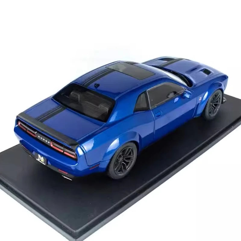 [Solido] 1:18 Dodge 2019 Challenger SRT Hellcat blauw modelauto Die-Cast