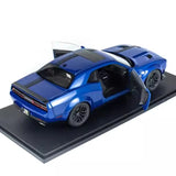 [Solido] 1:18 Dodge 2019 Challenger SRT Hellcat blauw modelauto Die-Cast