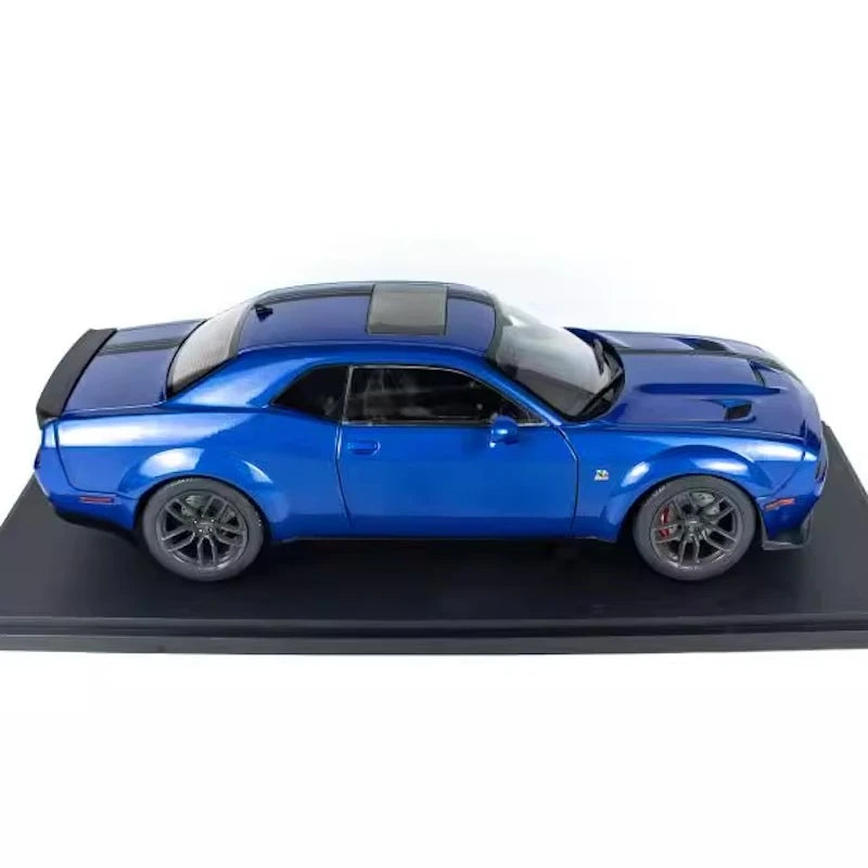 [Solido] 1:18 Dodge 2019 Challenger SRT Hellcat Blue Model Car Die-Cast
