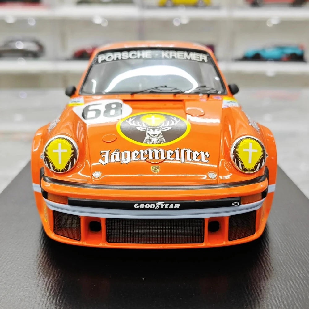 [Spark] 1:18 Porsche 1978 934 Le Mans #68 Model Car Resin / Closed Body