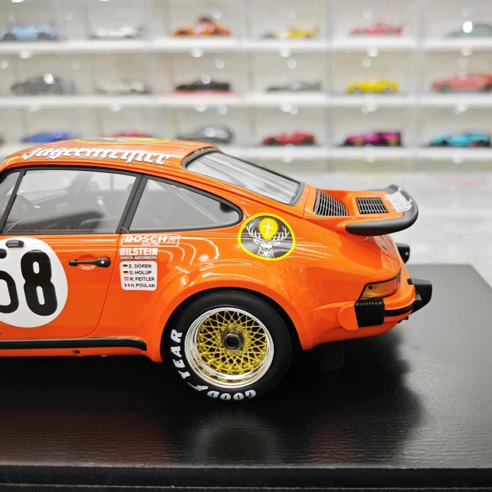 [Spark] 1:18 Porsche 1978 934 Le Mans #68 Model Car Resin / Closed Body