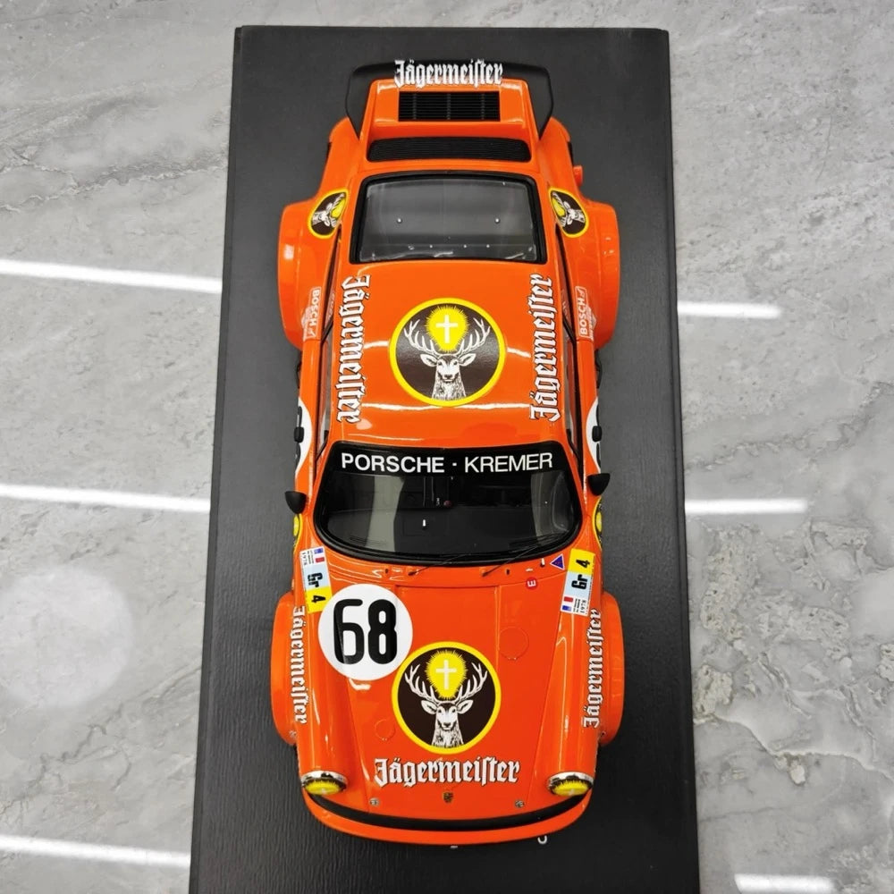 [Spark] 1:18 Porsche 1978 934 Le Mans #68 Model Car Resin / Closed Body