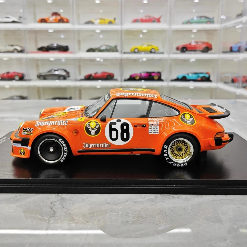 [Spark] 1:18 Porsche 1978 934 Le Mans #68 Model Car Resin / Closed Body