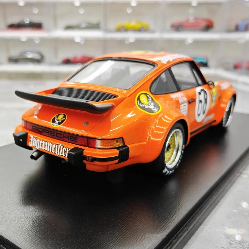 [Spark] 1:18 Porsche 1978 934 Le Mans #68 Model Car Resin / Closed Body
