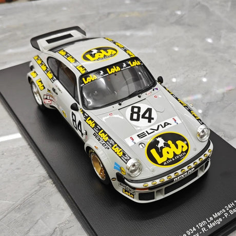 [Spark] 1:18 Porsche 1979 934 Le Mans #84 Model Car Resin / Closed Body