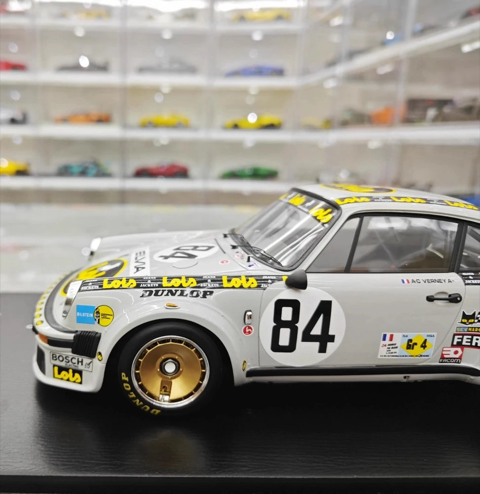 [Spark] 1:18 Porsche 1979 934 Le Mans #84 modellino di auto resina / Closed Body