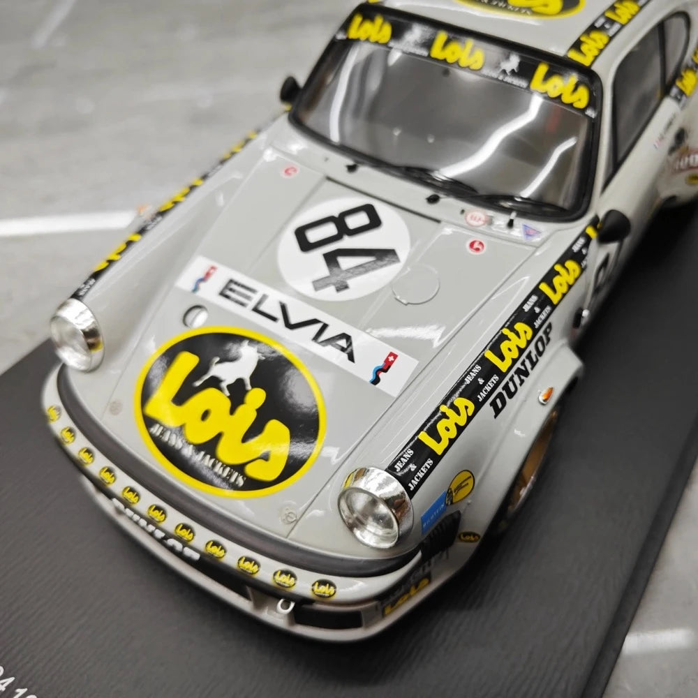 [Spark] 1:18 Porsche 1979 934 Le Mans #84 modellino di auto resina / Closed Body