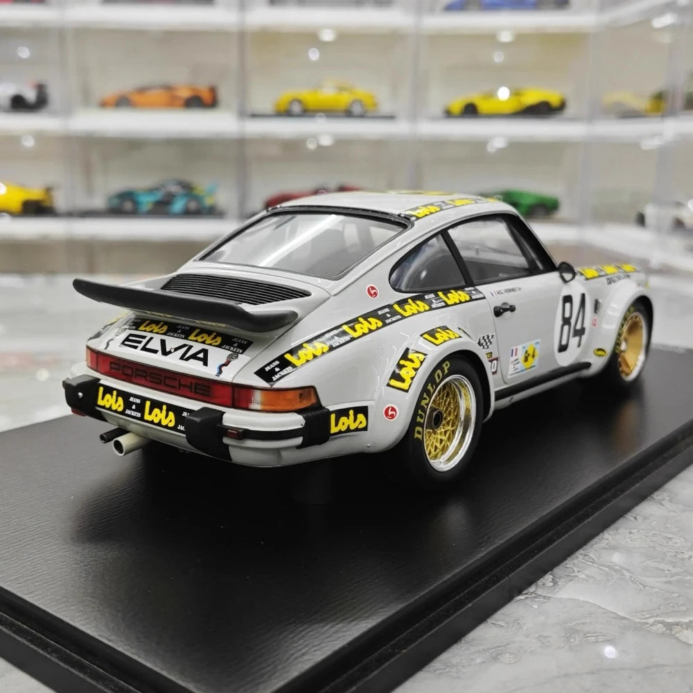 [Spark] 1:18 Porsche 1979 934 Le Mans #84 modellino di auto resina / Closed Body