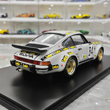 [Spark] 1:18 Porsche 1979 934 Le Mans #84 Model Car Resin / Closed Body