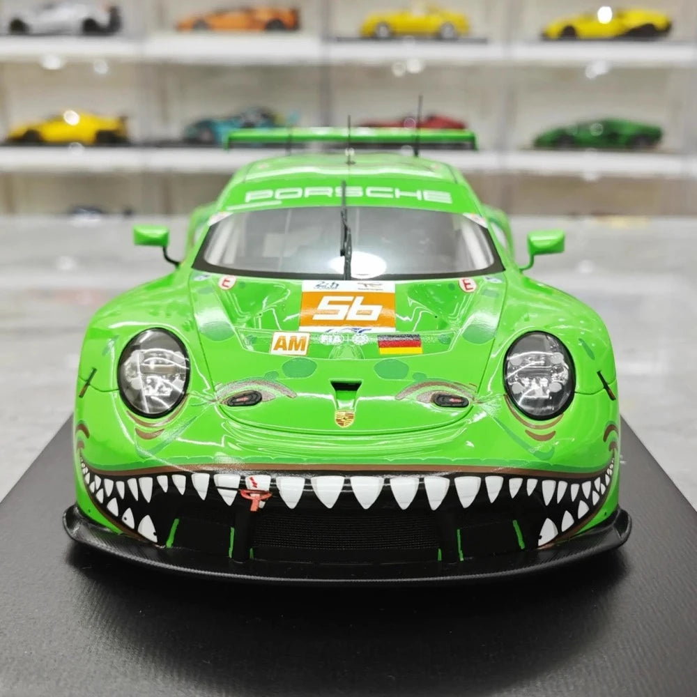 [Spark] 1:18 Porsche 2023 911 RSR-19 Project 1 AO #56 Rexy 24h Le Mans Resin / Closed Body