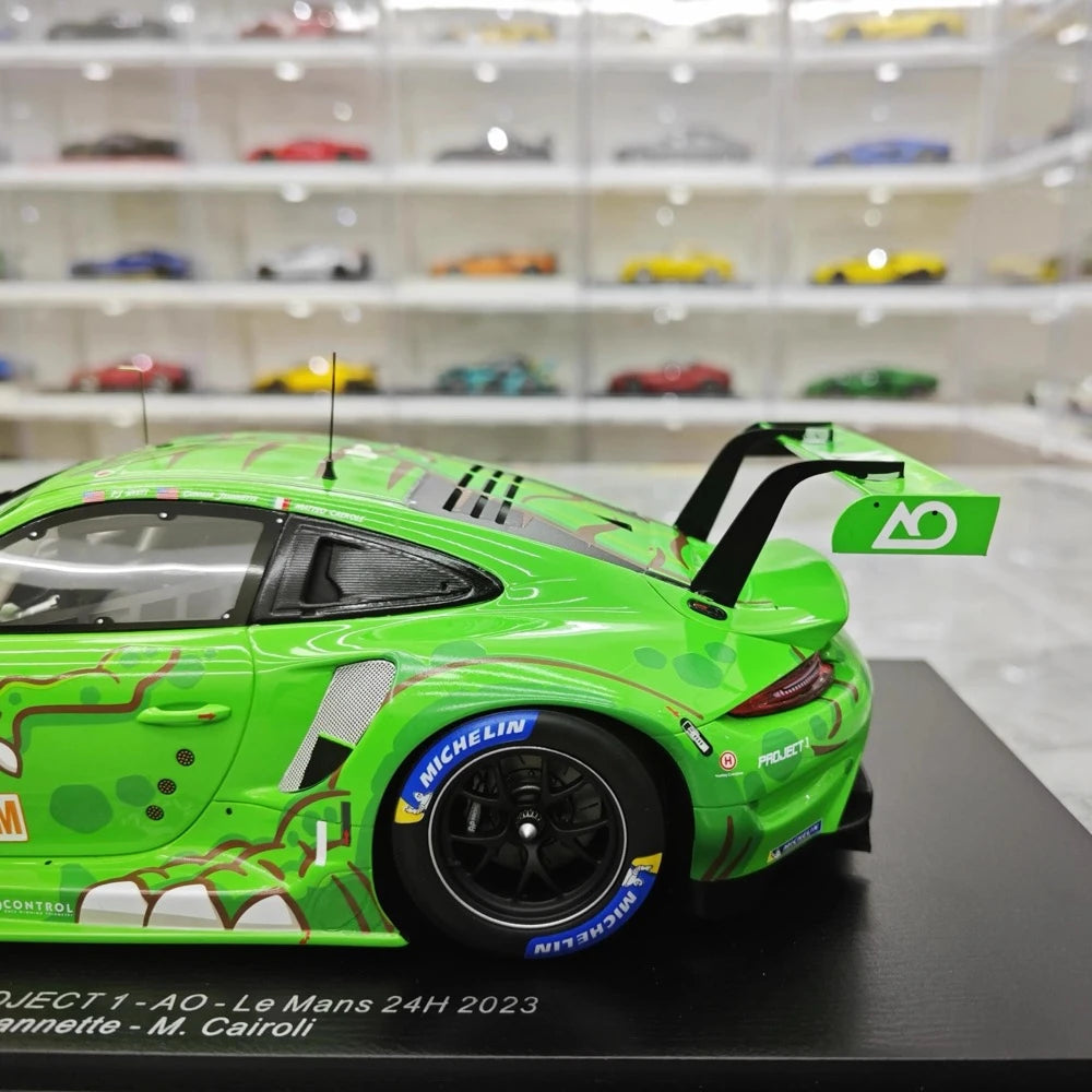 [Spark] 1:18 Porsche 2023 911 RSR-19 Project 1 AO #56 Rexy 24h Le Mans Resin / Closed Body